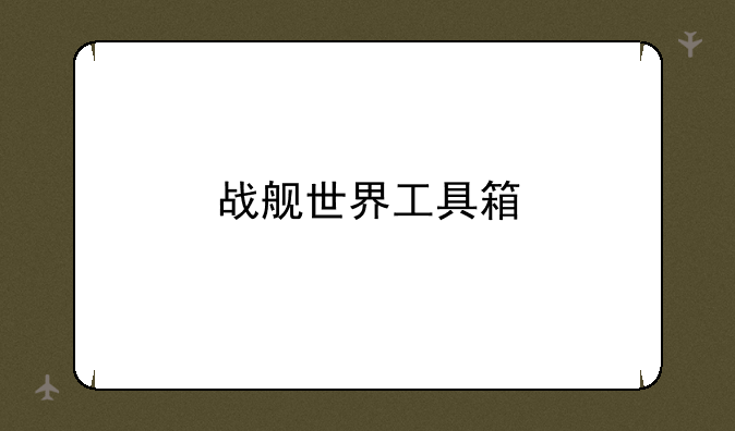 战舰世界工具箱